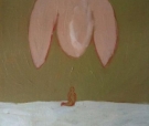 Piccolo adoratore, olio su tela, cm 50x70